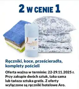 Makro Ręczniki, koce, prześcieradła, komplety pościeli oferta