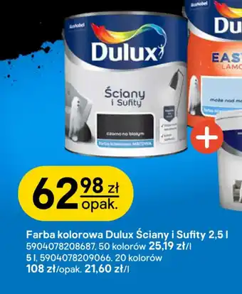 Farba kolorowa Dulux Ściany i Sufity