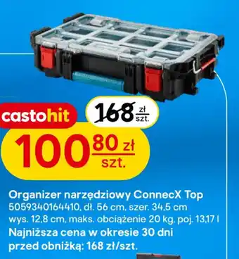 Castorama Organizer narzędziowy ConnecX Top oferta