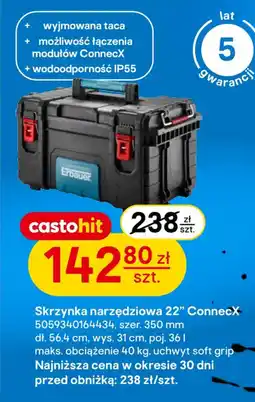 Castorama Skrzynka narzędziowa 22" ConnecX oferta