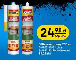 Castorama Silikon neutralny SOUDAL oferta