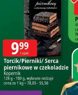 E.Leclerc Torcik/Pierniki/ Serca piernikowe w czekoladzie oferta