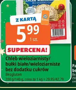 E.Leclerc Chleb wieloziarnisty/ bułki białe/wieloziarniste oferta