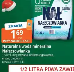 E.Leclerc Naturalna woda mineralna Nałęczowianka oferta