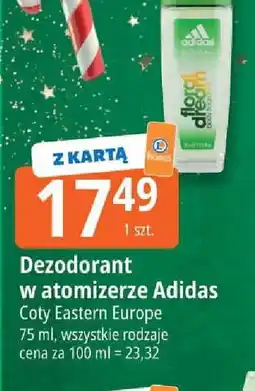 E.Leclerc Dezodorant w atomizerze Adidas oferta