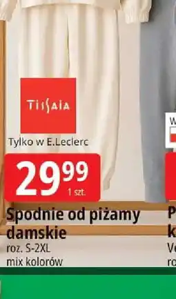 E.Leclerc Spodnie od piżamy damskie oferta