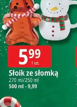 E.Leclerc Słoik ze słomką oferta