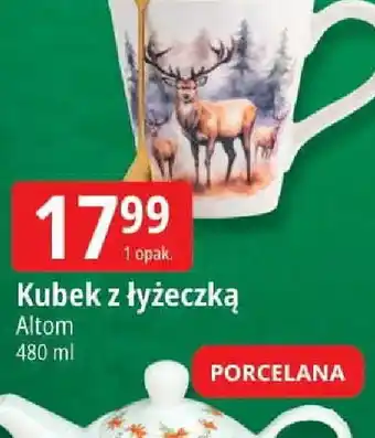 E.Leclerc Kubek z łyżeczką oferta