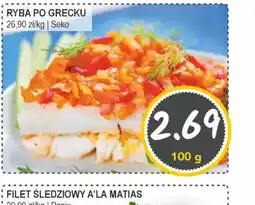 Słoneczko Ryba po grecku oferta