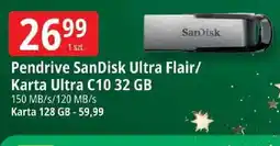 E.Leclerc Pendrive SanDisk Ultra Flair / Karta Ultra C10 oferta