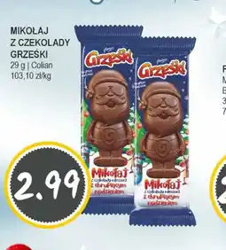 Słoneczko MIKOLAJ Z CZEKOLADY GRZESKI oferta