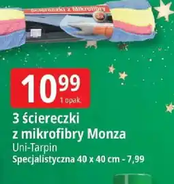 E.Leclerc 3 ściereczki z mikrofibry Monza oferta