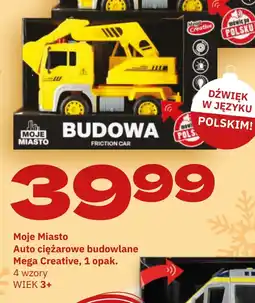 Twój Market Moje Miasto Auto ciężarowe budowlane oferta