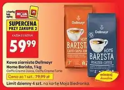 Biedronka Kawa ziarnista Dallmayr Home Barista, 1 kg oferta