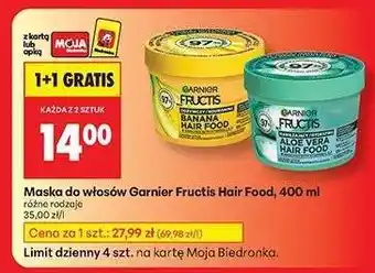 Maska do włosów Garnier Fructis Hair Food, 400 ml