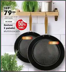 Biedronka Zestaw 2 patelni aluminiowych oferta