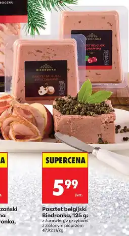 Biedronka Pasztet belgijski Biedronka oferta