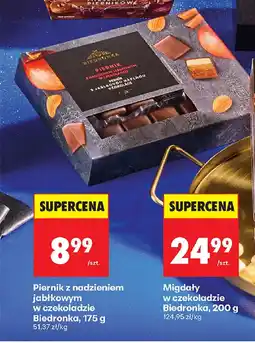 Biedronka Piernik z nadzieniem jabłkowym w czekoladzie Biedronka oferta