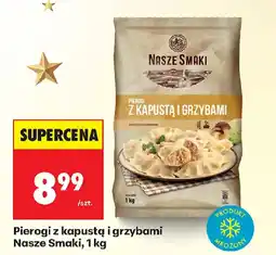 Biedronka Pierogi z kapustą i grzybami Nasze Smaki oferta