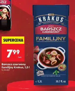Biedronka Barszcz czerwony familijny Krakus oferta