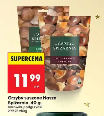 Grzyby suszone Nasza Spiżarnia
