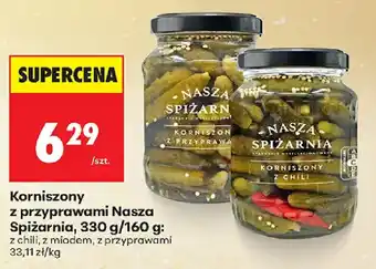 Korniszony z przyprawami Nasza Spiżarnia