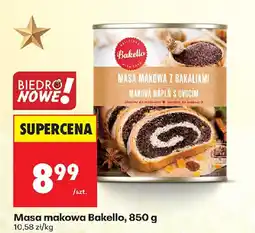 Biedronka Masa makowa Bakello oferta