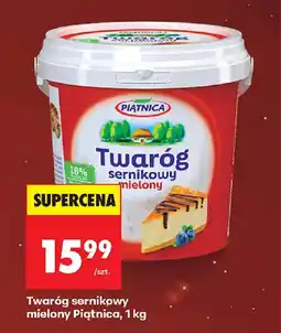 Biedronka Twaróg sernikowy mielony Piątnica oferta