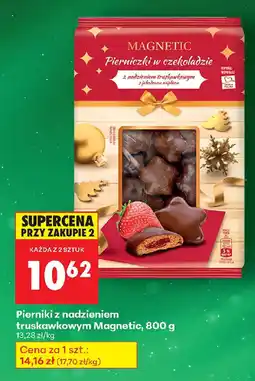 Biedronka Pierniki z nadzieniem truskawkowym Magnetic oferta