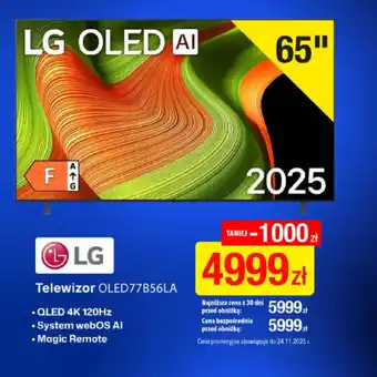 LG Telewizor OLED77B56LA