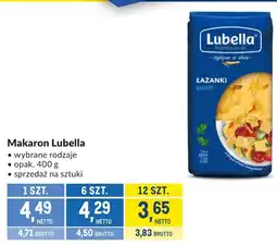 Makro Makaron Lubella oferta