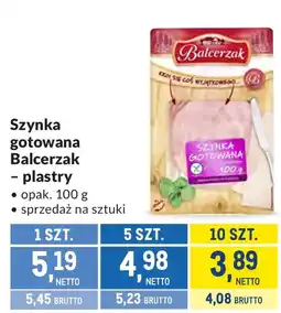 Makro Szynka Balcerzak oferta