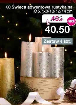 Woolworth Świeca adwentowa C&A oferta