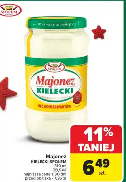 Carrefour Majonez Kielecki oferta