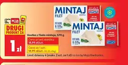 Biedronka Filet z mintaja Biedronka oferta