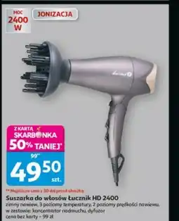 Auchan Suszarka do włosów Łucznik oferta