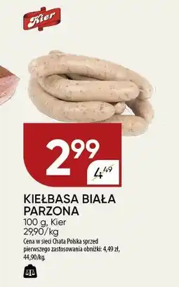 Chata Polska Kiełbasa biała Kier oferta