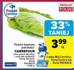 Carrefour Market Kapusta pekińska Carrefour oferta