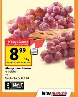 Intermarche Winogrona Red Globe oferta