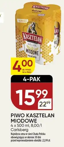 Chata Polska Piwo Kasztelan oferta