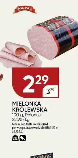 Chata Polska Mielonka Polonus oferta