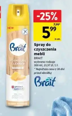 Intermarche Spray do czyszczenia mebli Brait oferta
