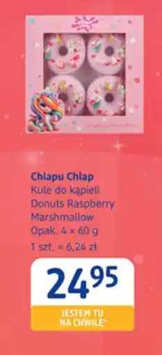 dm drogerie markt Chlapu Chlap Kule do kąpieli Donuts Raspberry Marshmallow oferta