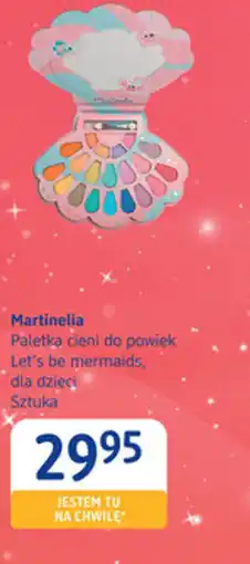 dm drogerie markt Martinelia Paletka cieni do powiek Let's be mermaids, dla dzieci oferta