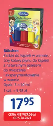 dm drogerie markt Bübchen Farbki do kąpieli w wannie oferta
