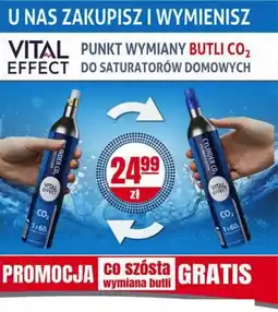 Sedal Zakup i wymiana butli co₂ effect do saturatorów domowych oferta