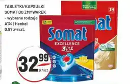 Sedal Tabletki/kapsułki somat do zmywarek henkel oferta