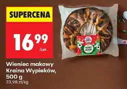 Biedronka Wieniec makowy Kraina Wypieków oferta