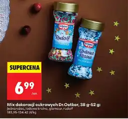 Biedronka Mix dekoracji cukrowych Dr.Oetker oferta