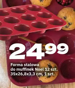 Twój Market Forma stalowa do muffinek Noel oferta